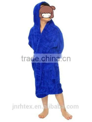 Wholesale Custom Hooded Terry Cotton Bathrobe photo-3