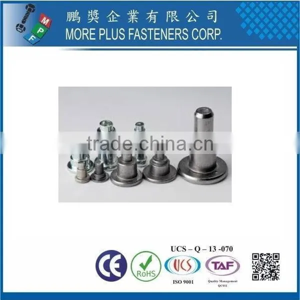 Taiwan Stainless Steel Shoulder Rivet 2mm Rivets Tubular Rivets For Leather photo-4