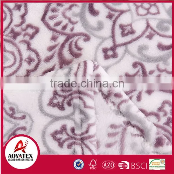 Adult Wholesale 100% Polyester Super Soft Printed Flannel Blanket photo-4