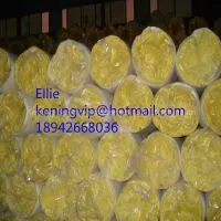 10kg/m3 Fiber Glass Wool Blanket Insulation for Flexible Duct Pipes photo-3