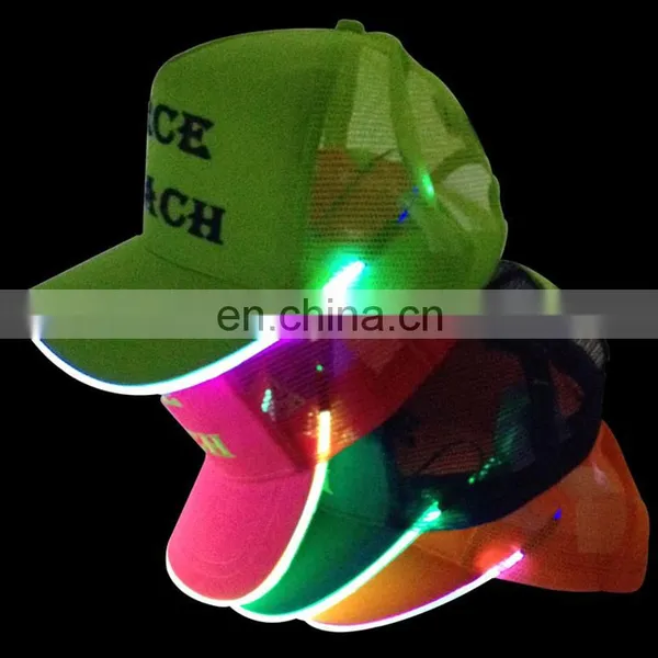 Jeya Custom Wholesales Red Led Caps Baseball Caps Design Your Own photo-2