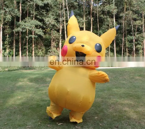 HI CE Inflatable Pikachu Mascot Costume,cheap Movie Character Pikachu Inflatable Mascot photo-3