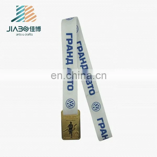 Bronze Copper Plated Custom Zinc Alloy Design Running Medal photo-3