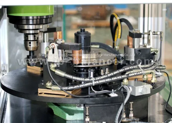 Brake Disc Drum Rotor Automatic Dynamic Balancing Machine photo-4
