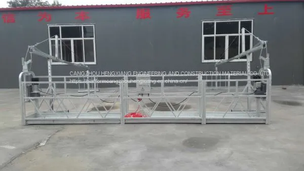 Window Cleaning Equipment Zlp630 Suspended Platform photo-3