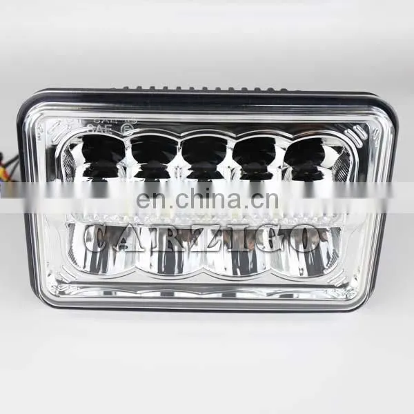 24w 12v 24v 4x6" Led Sealed Beam Headlight LED Head Light Bulb for Motorcycle photo-5
