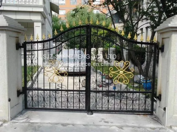 Wrought Iron Fence/decorative Fence/ornamental Fence/ Steel Fence photo-5