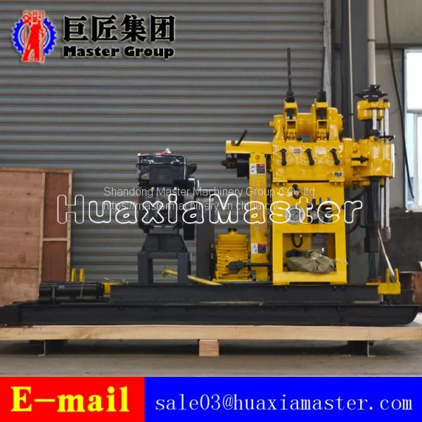 Borehole Drilling Rock Sample Hydraulic Press Diesel Engine Water Well Drilling Rig photo-2