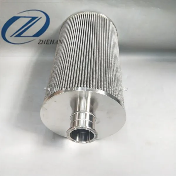Stainless Steel Auto Oil Filter/pleated Hydraulic Oil Filter Cartridge