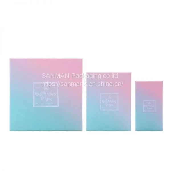 Custom Paper Drawer Pink Gift Box photo-5
