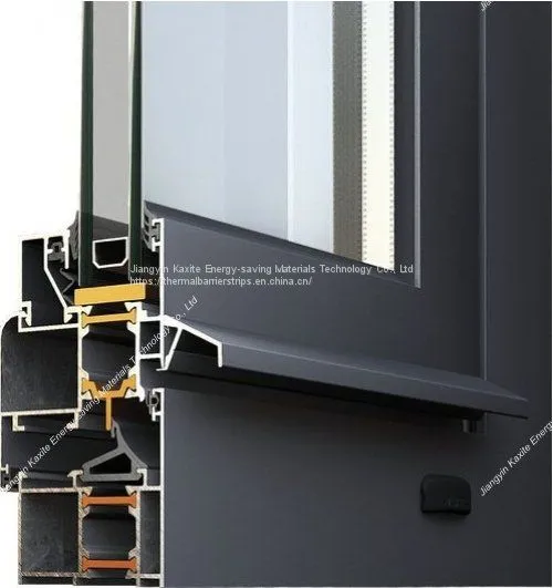 32mm Shape I Extrusion Glass Fibre Reinforced Polyamide Thermal Barrier Strip For Aluminium Windows