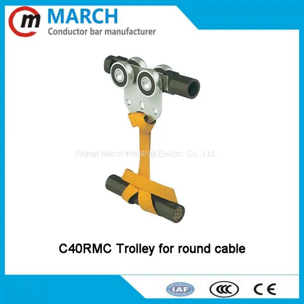 End Trolley Middle Trolley Trowing Trolley Cable Slide Trolleys photo-4
