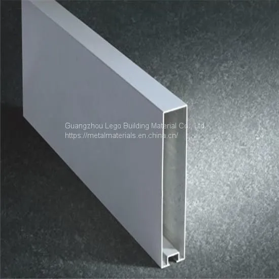 Paint Profile Aluminum Square Pass Airport Green Manufacturer photo-3