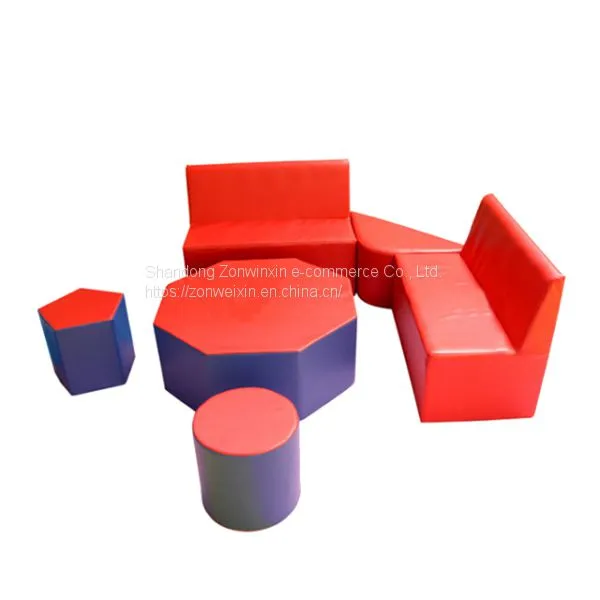 Kindergarten Kids Soft Play Sofa Seat Series