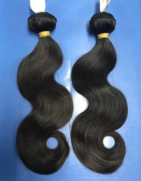 KHH Body Wave Brazilian Human Hair Bundles Natural Black Remy Hair Extensions photo-3