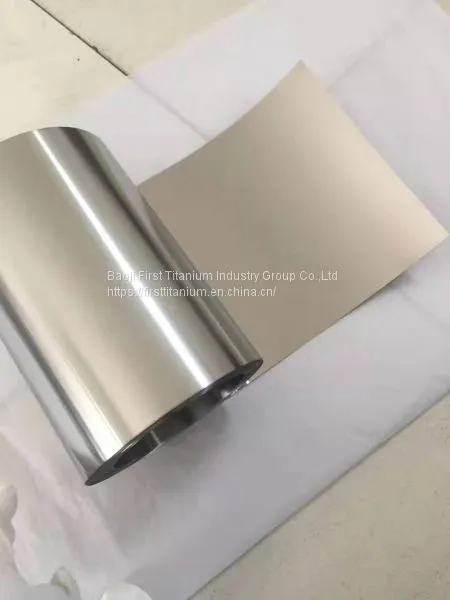 ASTM B265 Customized Titanium Foil Titanium Strip photo-3