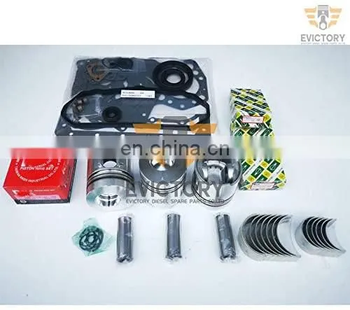 for Mitsubishi S3E Engine Gasket Bearing Piston Ring Liner Kit photo-4
