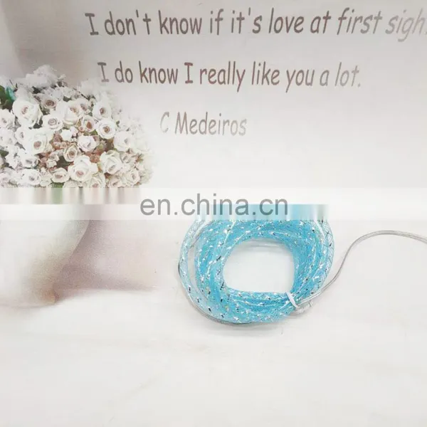 20LEDs Indoor Battery Powered Copper Wire Led Light Mesh Tube String Light For Wedding Party Decoration photo-4