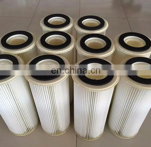 Industrial Air Filter Dust Collector Antistatic Coating Round Air Filter Cartridge photo-4