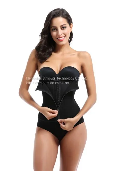 Neoprene Waist Trainer Shaper Corset Body Shaper With Zipper and Hooks photo-5