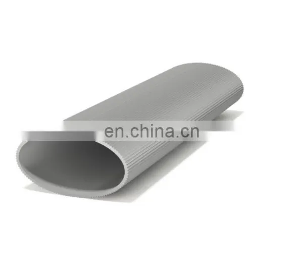 SHENGXIN Oval Aluminium Pipe Powder Coated Anodized Oval Aluminium Proiles for Oval Hanger Rail photo-3