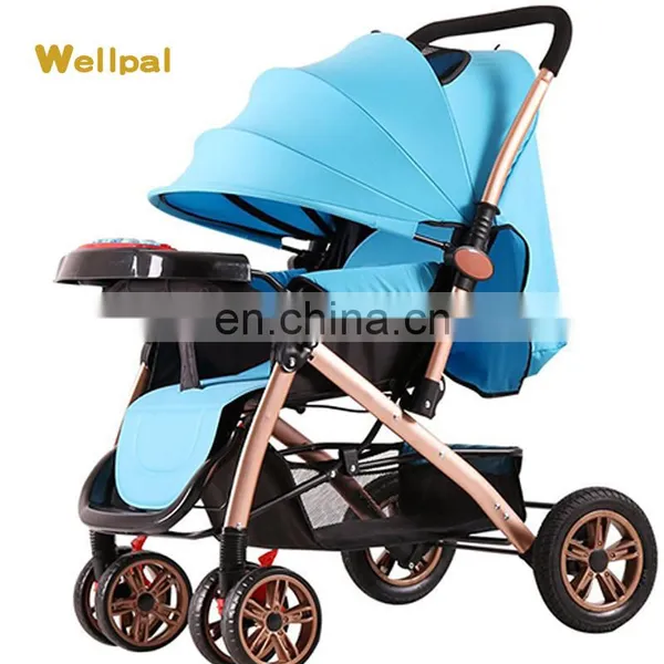 Automatic Baby Car Seat and Stroller Set Leather photo-6