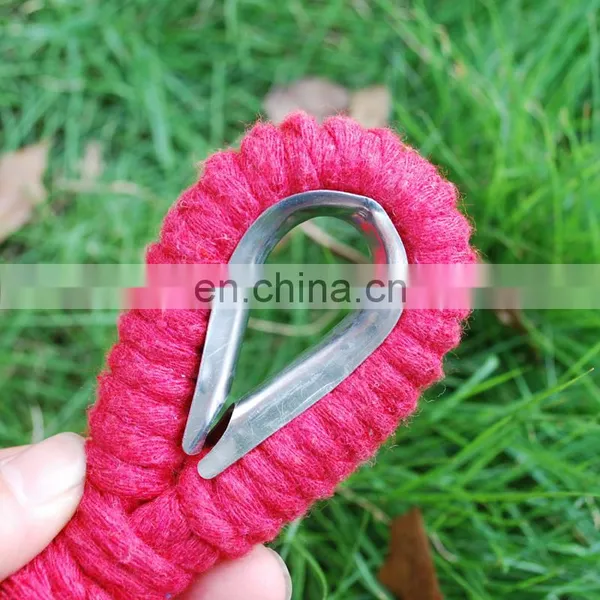 200*80cm Outdoor Colorful Striped Camping Hammock For Garden Sports Home Travel Camping Swing Thick Canvas Hanging Hammock photo-2