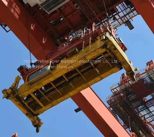 MJ 60t Track Container Gantry Crane photo-2