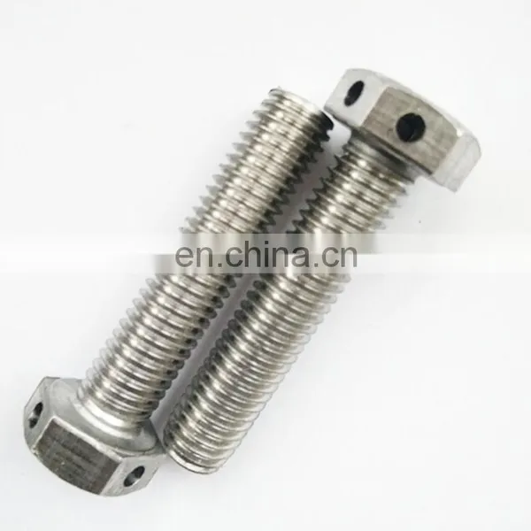 Hex Bolt With Cotter Pin Hole photo-2