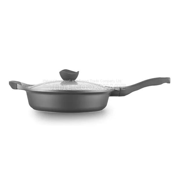 Non Stick Die Cast Marble Coating Aluminum Casserole Wholesale Aluminum Casserole photo-2