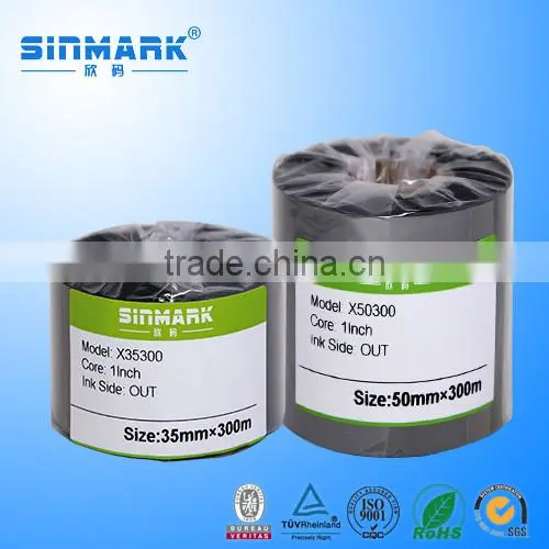 SINMARK H50300 Wash Resin Thermal Printer Ribbon for Cloth Heat Label photo-2