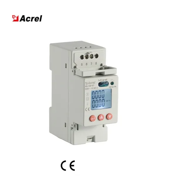 Acrel ADL100-ET CE Approved Single Phase Multifuction KWH Meter / IoT Cloud Electricity Meter photo-2
