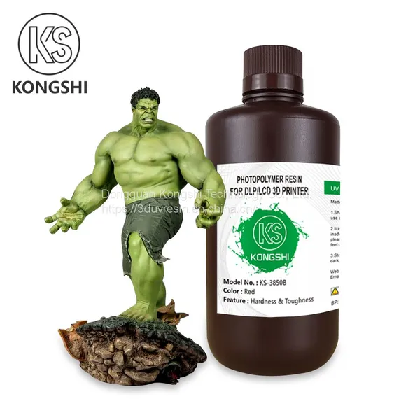 LCD/DLP UV-curing photosensitive resin for animation model making