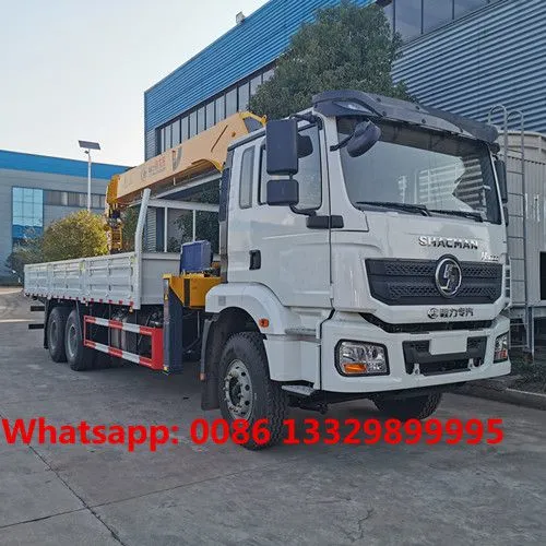 Customized SHACMAN Brand 6*4 LHD/RHD H3000 12T Telescopic Crane Boom Mounted on Cargo Truck for Sale, photo-2