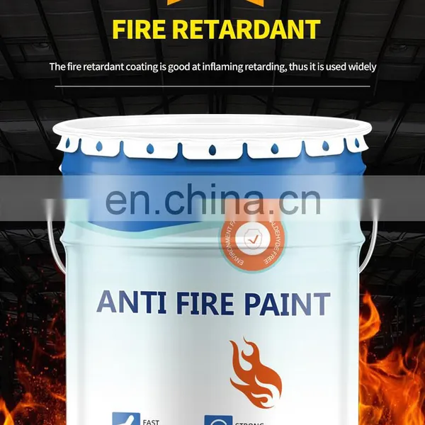 Anti Fire Steel Structure Protection Paint Tunnel Fireproof Coating Anti Fire Paint photo-3
