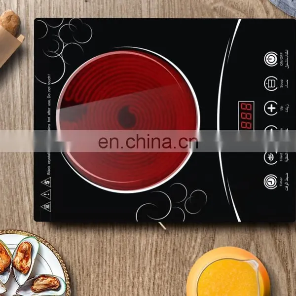 110v/220v Infrared Cooker 2000W Touch Control Black Color Easy to Operate Rice Soup Milk Hotpot Rice Keep Warm Function photo-5