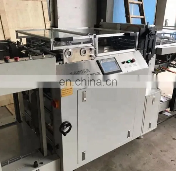 UT550 Automatic Notebook Hole Punching Machine Auto Calendar Making Machine photo-3