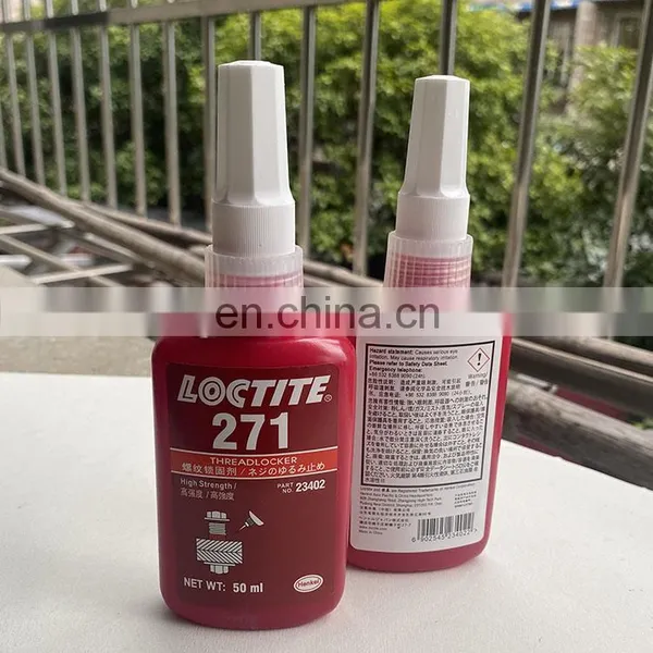 50ml Loctiter Anaerobic Glue 271 High-strength Anti-loosening Screw Glue Metal Thread Fasteners photo-2