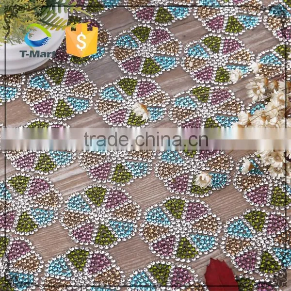 China Clothing Decoration Flower Rhinestone Stickers Rhinestone Blanket photo-2