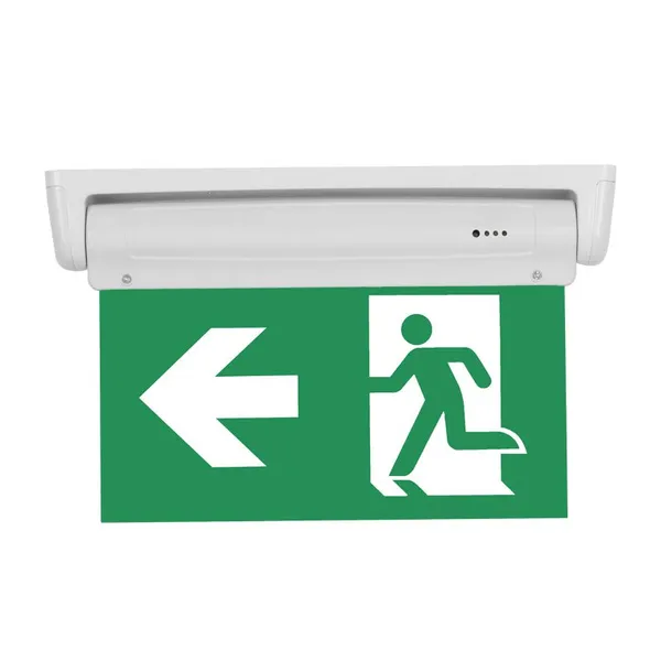SAA Double Face Running Man Exit Sign Light With Battery Backup photo-5