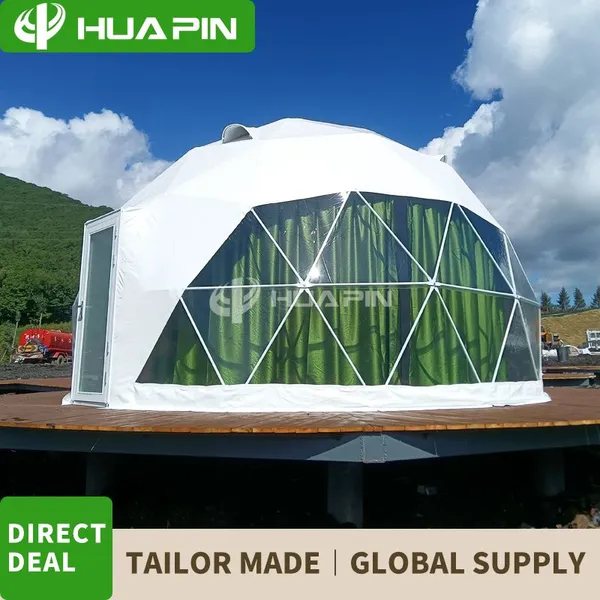 Customized Outdoor Clear Party Carpa Domo PARA Eventos Canopy Transparent Domo Industrial Musical Events Dome Camping Event Tent photo-3