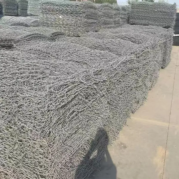 Riverbank Protection Gabion Stone Cage Water Conservancy Project for Flood Control and Bank Stabilization, Lead Wire Cage photo-2