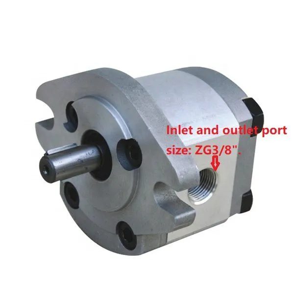 Power Pack High Pressure 25Mpa Straight Shaft Aluminum Alloy Gear Pumps HGP-1A-F6R HGP-1A-F8R Hydraulic Oil Pumps photo-6