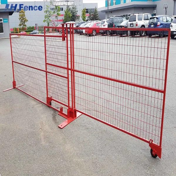 Canada Market 6' X10'ft Construction Site Temporary Galvanized Fence photo-5