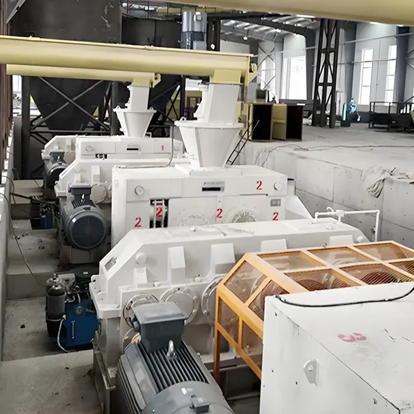 Iron Powder Roller Hot Press Block Metal Scrap Hot Briquetting Equipment Roll Hot Press Forming Machine photo-4