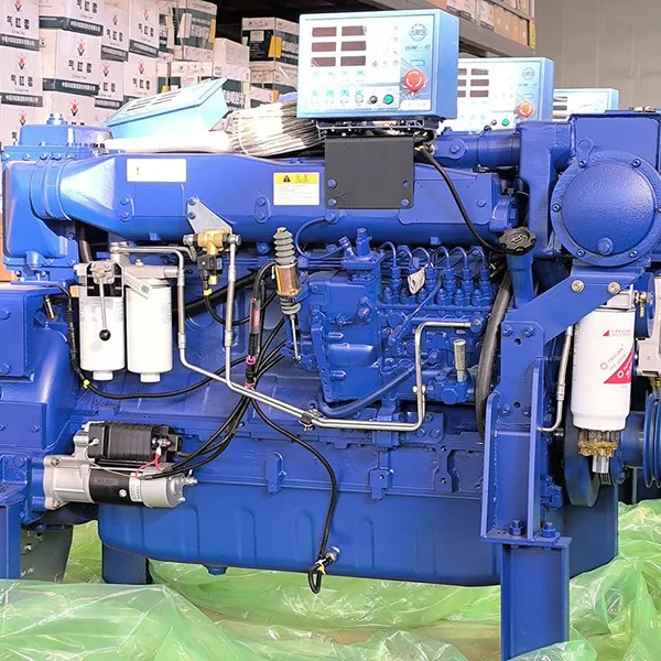 Easy Maintenance Weichai WD10C326-21 Marine Diesel Power 326HP for Offshore Boats and Service Vessels photo-4