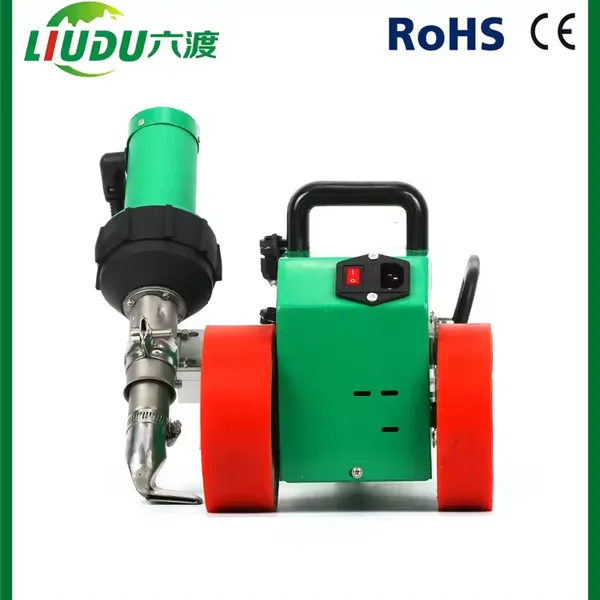New 2600kW 220V Tarpaulin PVC Sheet Joint Welding Hot Air Seam Sealing Machine for Banner Textile Plastic Welder photo-2