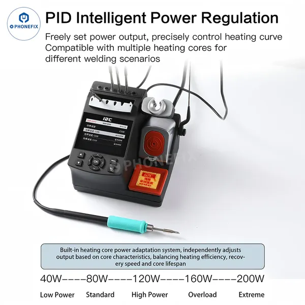 I2C 5SCN Precision Soldering Station for C115/C210/C245 Tips