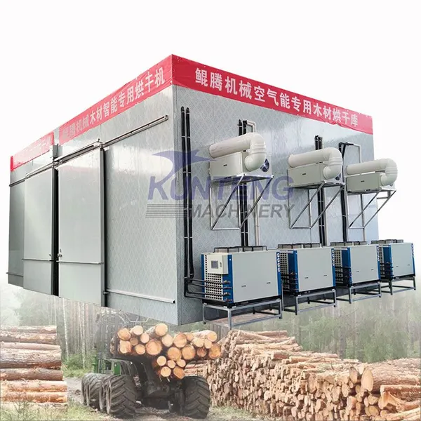 Container Type Wood Drying Kiln Wood Drying Processing Plant Wood Drying Chamber EPC