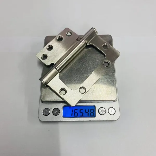 Korean Style Stainless Steel Flush / Non-Mortise Hinge photo-5